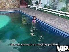 VIP4K. Soaked Sexy Fuck with Carol Corrales