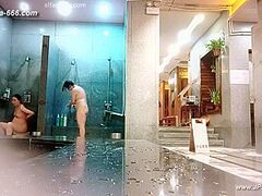 chinese public baths.three