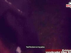 Real Pickup german bulky legal age teenager doxy in public educate station