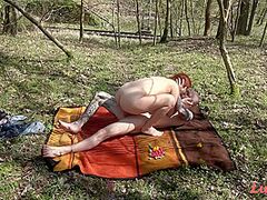 E975 Simona And Leo Picnic Pounding