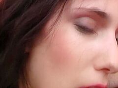 A Breasty Golden-Haired Mother I'd Like To Fuck Taking A Loaded Penis Inside Her Gazoo Outdoors