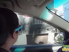 Public Handjobs Cassidy Bliss Back Seat Car Tugjob