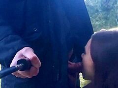 Hiyouth - Risky Outdoor Irrumation. We Were Walking In The