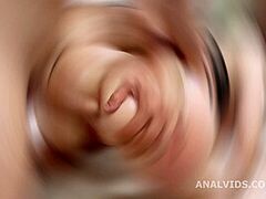 Giada Sgh 1st double penetration with Outdoor, Balls Unfathomable Anal, double penetration and Cum in Throat GIO1490 - AnalVids