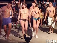 College Floozy Sucks Pecker