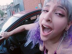 Anal 0% vagina Make Water Mouth/ass Maid nineteen y.o screwed in the street with gala costume after party Outdoor - PissVids