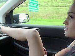 Hotty Shows Vagina In Car - Analdin - Brooke Haze