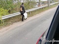 Highway Public Fuck 7 Min - Gina Gerson