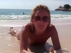 Slim In Nature's Garb Cuties On The Beach - Blue Hotty, Shalina Devine And Bibi Noel