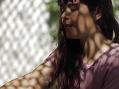 Juan Lucho - Oriental Sweetheart Katana Sucks Off Hung Tattooed Man Previous To Outdoor Fucking