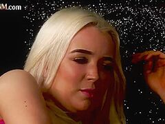 CFNM voyeur honey masturbates during the time that watches BFF receives screwed