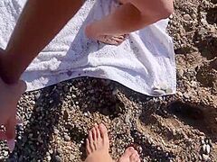 Fucking Doxy On A Bare Beach Pov. Full In Sheer 15 Min - Leo Dee And Skye Youthful