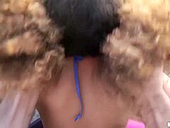 Cecilia Lion And Shaggy Hair - Bushy Honey In Hawt Bikini Enjoys Hardc