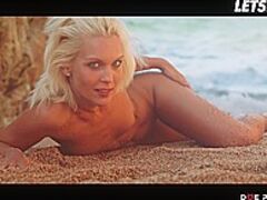 Beach Oral-Stimulation With Hot Hottie With Cecilia Scott