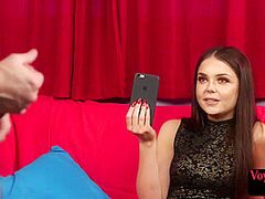 21yo British voyeur in underware teases chap untill spunk fountain