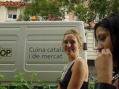 Undressed outdoor stripped sub whipped and throatfucked in public