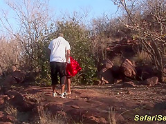 african safari 3some fuckfest