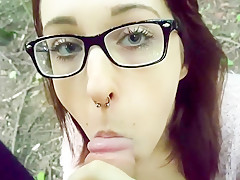 Excited homemade Oral-Stimulation, Public porn episode