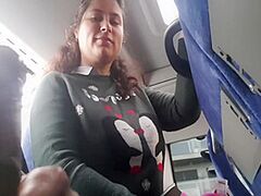 Seduces Mother I'd Like To Fuck To Suck&jerk His Weenie In Bus 10 Min