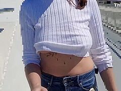 I Walk Around The Town And Flash My Boobs In Public