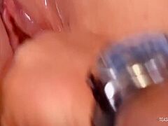 Pierced Chick With Darksome Hair Enjoys Bouncing On His Large Schlong