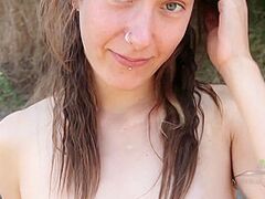 Roe Introduces Herself And Shows Off Her Cute Little Bushy Body Inside And Out