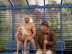 Bus Bench Biddie - RealityKings with JMac, Riley Star