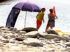 peeping Naturist Beach.42