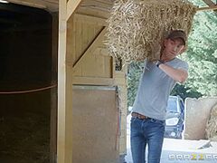 The Farmer's Daughter With Rebecca Volpetti, Danny D - Brazzers