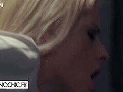 Diminutive Blond And Rebecca Volpetti - The Torrid Evenings Of