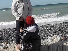 Slutwife Marion Team-Fucked By Strangers On Public Beaches