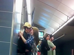 Sexually Excited golden-haired honey making out