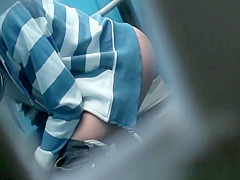 Legal Age Teenager caught peeing in public shitter