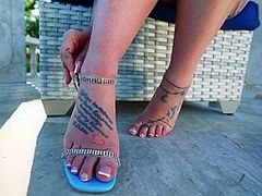 Joi Foot Tease With Kali Roses - Kali Roses