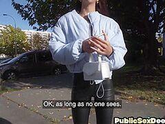 POV pulled slim non-professional drilled outdoor