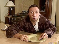 Rocked By Homeless Wang With Marilyn Scott, Keiran Lee - Brazzers