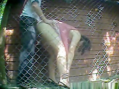 Caught fucking outdoor