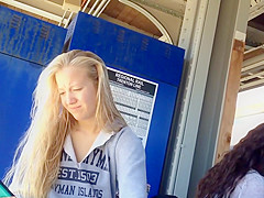 Text message got her laughing