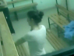 Delicious teenies spied in school lockers