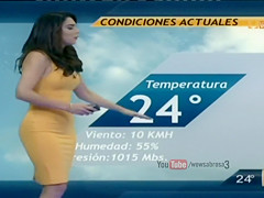 Yet one more mind-blowing weather gal from Mexico
