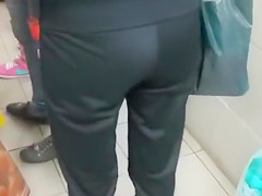 Pulling out his penis for marvelous gals in the convenience store