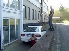 Female Peeping Tom takes a hawt urinate in her face hole