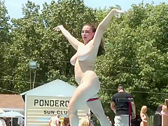 Avid pornstar in most good non-professional, softcore sex clip