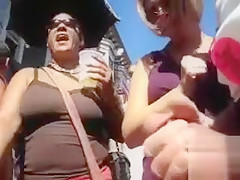 Masturbation at a homo pride parade