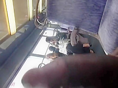 Public pecker flashing and masturbating at 2 angels on the educate