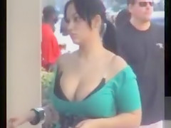 Hawt ladies wearing revealing garments acquire taped by voyeurs