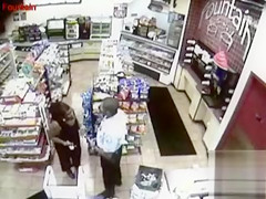 Dark angel arrested for urinating in a convenience store