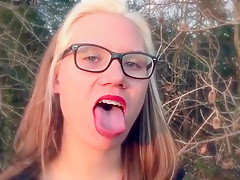 Mad non-professional Legal Age Teenagers, Outdoor porn movie scene