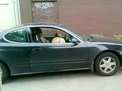 In Nature's Garb hooker gives oral sex in the car and acquires filmed