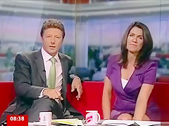 News anchor upskirt compilation with slow motion scenes